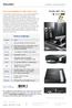 Product Specification. Shuttle XPC mini X 100HE. Ultra Small Media PC with Dual Core. Feature Highlight.