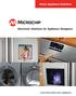 Home Appliance Solutions. Electronic Solutions for Appliance Designers.