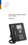 Lund University one-x TM Deskphone Edition 9611 IP telefon. User guide