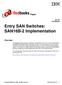 SAN16B-2 Implementation