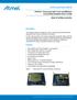 APPLICATION NOTE. AT03197: Thermostat with Touch and Wireless Connectivity Hardware User's Guide. Atmel 32-bit Microcontroller. Description.