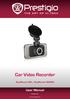 Car Video Recorder RoadRunner 560 / RoadRunner 560GPS User Manual Version 1.0