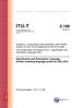 ITU-T Z.109. Specification and Description Language Unified modeling language profile for SDL-2010