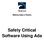 Making Ideas a Reality. Safety Critical Software Using Ada