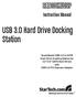 USB 3.0 Hard Drive Docking Station