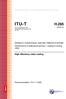 ITU-T H.265. High efficiency video coding. SERIES H: AUDIOVISUAL AND MULTIMEDIA SYSTEMS Infrastructure of audiovisual services Coding of moving video