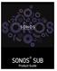SONOS SUB. Product Guide