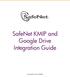 SafeNet KMIP and Google Drive Integration Guide