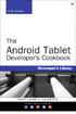 The Android Tablet Developer s Cookbook