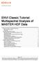 ENVI Classic Tutorial: Multispectral Analysis of MASTER HDF Data 2