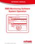 RMS Monitoring Software System Operation