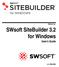 SWsoft SiteBuilder 3.2 for Windows