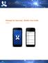 Xchange for Samsung - Mobile User Guide. Version 2.4