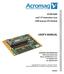 USER S MANUAL. XCOM-6400 Intel 4 th Generation Core COM Express CPU Module ACROMAG INCORPORATED