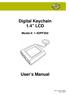 Digital Keychain 1.4 LCD