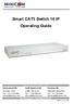 Smart CAT5 Switch 16 IP Operating Guide