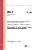 ITU-T G.798. Characteristics of optical transport network hierarchy equipment functional blocks