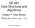 CE 221 Data Structures and Algorithms