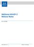 Mellanox WinOF-2 Release Notes. Rev