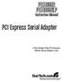 PCI Express Serial Adapter