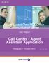 User Manual. Call Center - Agent Assistant Application