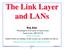 The Link Layer and LANs