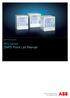 Relion Protection and Control. 650 series DNP3 Point List Manual