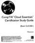 CompTIA Cloud Essentials Certification Study Guide. (Exam CLO-001) ITpreneurs
