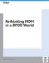 Rethinking MDM in a BYOD World