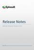 Release Notes. Ephesoft Enterprise Version