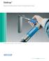 Unitrac. Retraction & holding system for open & minimally invasive surgery. Aesculap Surgical Technologies - Surgical Instruments
