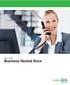 User Guide. Business Hosted Voice