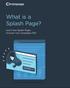 What is a Splash Page? Learn How Splash Pages Increase Your Campaign s ROI