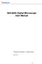 S04-600X Digital Microscope User Manual