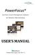 PowerFocus USER S MANUAL. EverFocus Central Management Software for Network Video Recording. Release Date: August, 2011 Rev. 1.0