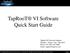 TapRooT VI Software Quick Start Guide