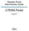 Reseller Portal Administrator Guide. CTERA Portal. November 2015 Version 5.0