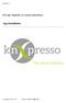 knxpresso KNX App knxpresso for Android Tablets/Phones App Installation Document: June Version V Page 1/12