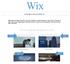 Wix. Using Pages Properly and Effectively
