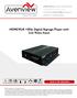 HDMI/VGA 1080p Digital Signage Player with Live Video Input