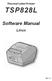Thermal Label Printer TSP828L. Software Manual. Linux. Rev. 3.1