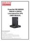 PowerNet RM SERIES 1500VA & 2200VA Line-interactive UPS USER MANUAL