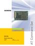 MC39i. Siemens Cellular Engine Version: MC39i_ATC_V AT Command Set