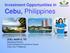 Investment Opportunities in Cebu, Philippines