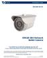 V992B-IR4 Network Bullet Camera XX Installation Guide.