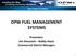 OPW FUEL MANAGEMENT SYSTEMS