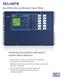Bus Differential and Breaker Failure Relay. Advanced bus protection with built-in breaker failure detection