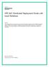 HPE IMC Distributed Deployment Guide with Local Database