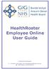 HealthRoster Employee Online User Guide