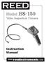Model BS-150. Instruction Manual. Video Inspection Camera. reedinstruments. www. com